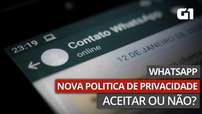 WhatsApp inicia nova política de privacidade neste sábado; veja o que muda