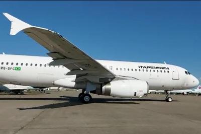 Mais um albino: decola rumo ao Brasil, o terceiro Airbus A320 da Itapemirim