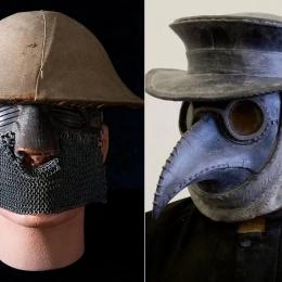 10 máscaras assustadoras do passado