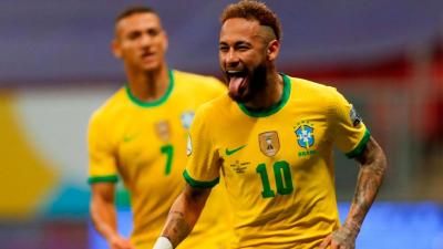 Copa América: Brasil estreia com vitória por 3 a 0 sobre a Venezuela; Neymar marca e dá assistência para Gabigol