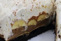 Banoffe pie sobremesa - Receita torta de banana mais doce de leite 