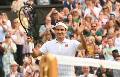 Federer é o quartofinalista mais velho da história de Wimbledon