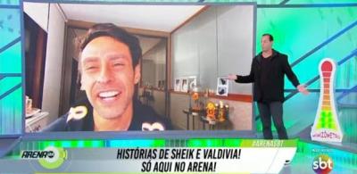 'Foi até engraçado', diz Valdivia sobre apelido de chinelinho no Palmeiras