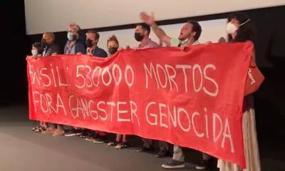 Exibição de filme de Karim Aïnouz em Cannes tem protesto contra Bolsonaro e 15 minutos de aplausos