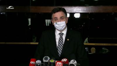 Pacheco diz que Congresso não aceitará 'retrocesso' nem 'frustração das eleições'