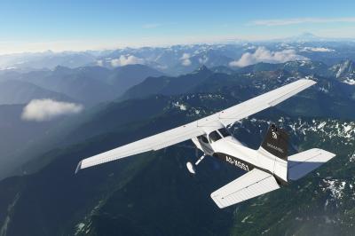 Eis Microsoft Flight Simulator rodando no Xbox Series X