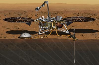 InSight: Marte possui um núcleo maior, menos denso e mais líquido
