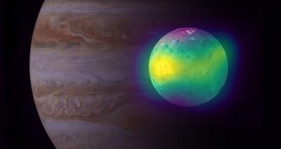 NASA consegue captar ondas de rádio de Io, a lua vulcânica de Júpiter