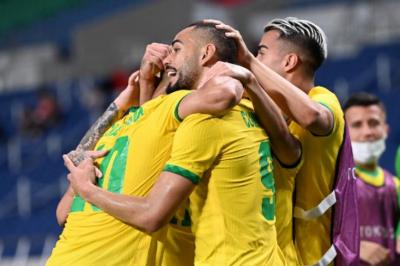 Com gol de Matheus Cunha, Brasil vence Egito e está na semifinal dos Jogos Olímpicos de Tóquio