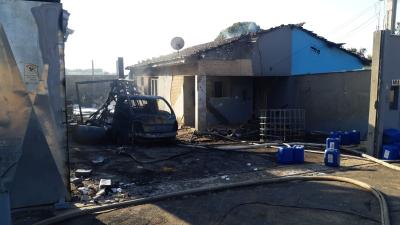 Incêndio atinge empresa de produtos químicos em Piracicaba