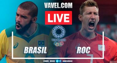 Brasil x Rússia AO VIVO nas semis do vôlei masculino em Tokyo 2020 (1-2)