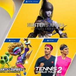 Hunter’s Arena: Legends, Plants vs. Zombies: Battle for Neighborville e Tennis World Tour 