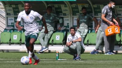 Abel pede e Palmeiras realiza jogo treino no Allianz Parque em busca de ritmo de competição