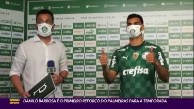 Danilo Barbosa perde espaço, e Palmeiras aguarda para definir futuro de meio-campista