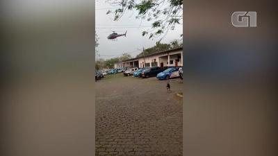 Sequestro de helicóptero: ‘Foi muito esquisito o que aconteceu’, diz governador