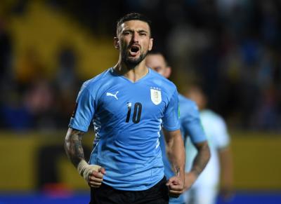 Uruguai divulga lista para jogos contra Colômbia, Argentina e Brasil com Piquerez e Arrascaeta