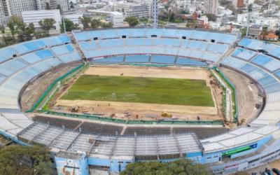 Conmebol divulga imagens de reformas no Estádio Centenário em preparação para final da Libertadores