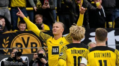 Haaland marca dois gols e Borussia Dortmund derrota o Mainz pela Budesliga