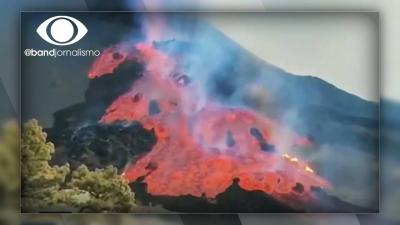 Vulcão das Ilhas Canárias ajuda a estudar interior da Terra
