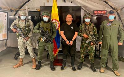 Forças Armadas capturam Dairo 'Otoniel' Usuga, traficante de drogas mais procurado da Colômbia