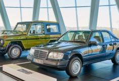 Táxi português com  2 milhões de quilómetros no Museu Mercedes
