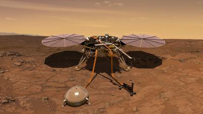 A sonda InSight ajudou a criar o primeiro mapa da subsuperfície de Marte