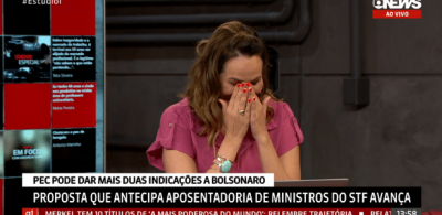 Maria Beltrão 'ri de nervoso' após celular tocar ao vivo na GloboNews