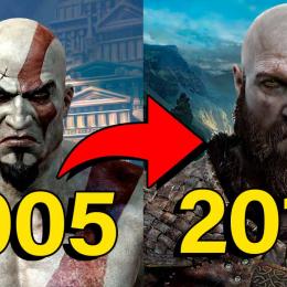 Evolução dos jogos de God of War
