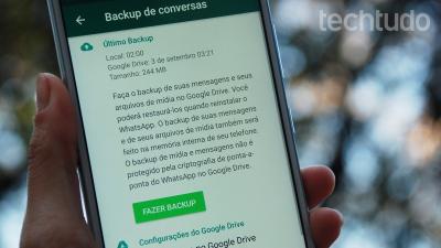 O que é backup no WhatsApp? 5 fatos sobre a função de recuperar conversas