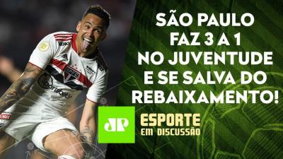 São Paulo VENCE e NÃO SERÁ REBAIXADO; Flamengo PERDE para o Santos! | ESPORTE EM DISCUSSÃO