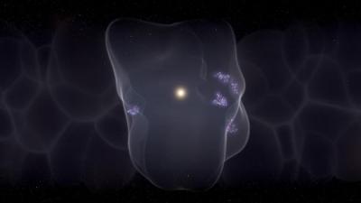 Mistério de bolha gigante em galáxia vizinha é desvendado por estudo