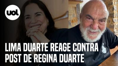 Lima Duarte se manifesta contra Regina Duarte por post em apoio a Bolsonaro