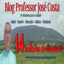 O Blog Professor José Costa alcança a marca espetacular de 14 milhões de acessos