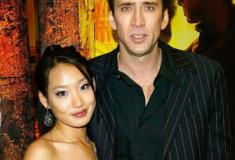 Nicolas Cage só fica com mulher 20, 30 anos mais jovem e todas asiáticas