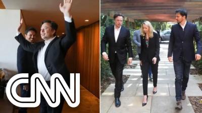 Elon Musk tem encontro com Bolsonaro no interior de São Paulo | LIVE CNN