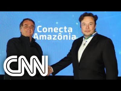 Bolsonaro elogia Musk após reunião com bilionário | CNN 360º