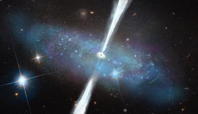 Astrônomos encontram 'tesouro oculto' de enormes buracos negros