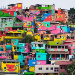 MAMU – Morro Arte Mural: obra gigante da artista Criola fica pronta esta semana