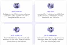 Ferramentas para desenvolvimento CSS e HTML online e em um único site