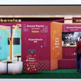 Panini estreia arena tecnológica gratuita da Copa em BH