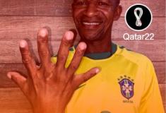 Conheça Josevaldo, baiano de seis dedos que torcerá pelo hexa do Brasil