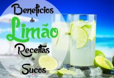 Benefícios e receitas com limão
