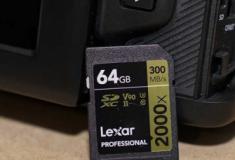 Testamos o cartão Lexar Professional CFexpress Type A Card GOLD Series de 64GB. Confira!