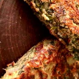 Omelete vegano de acelga