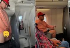 Passageiro é preso após urinar em corredor de avião durante voo nos EUA