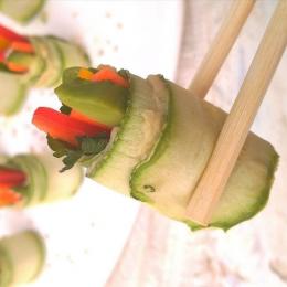Rolls de Abobrinha