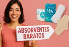 Os absorventes mais econômicos no Brasil