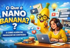 O que é nano banana e como ajuda na produção de conteúdo?