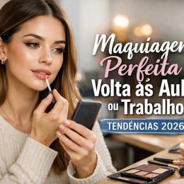 Maquiagem perfeita para volta às aulas ou trabalho