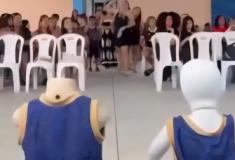 Escola viraliza com competição de 